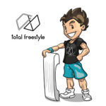 mascotte pour salle de fitness Total Freestyle