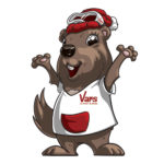 mascotte marmotte pour station de ski du Vars
