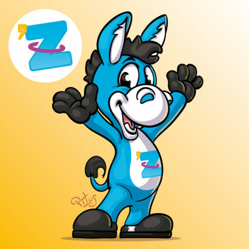 Mascotte pour parc de jeu Kidzland
